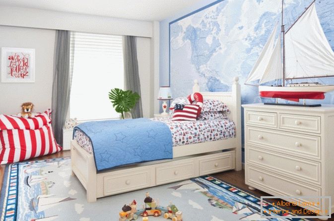 Beautiful design of a small children's room