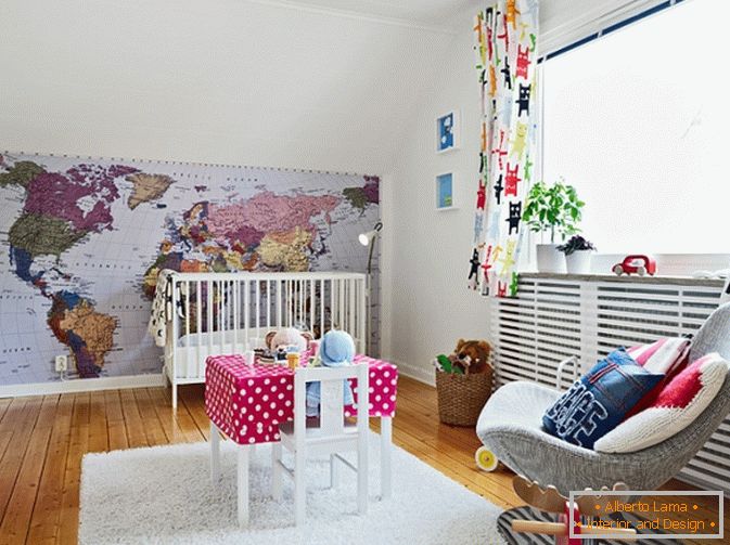 Beautiful design of a small children's room