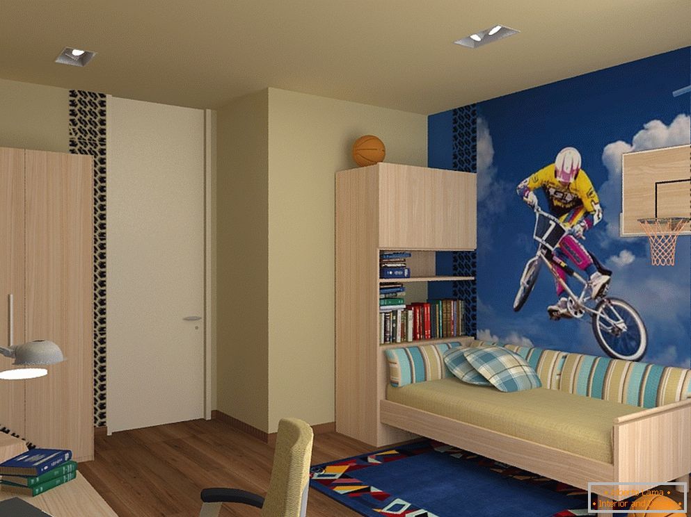 Beautiful design of a small children's room