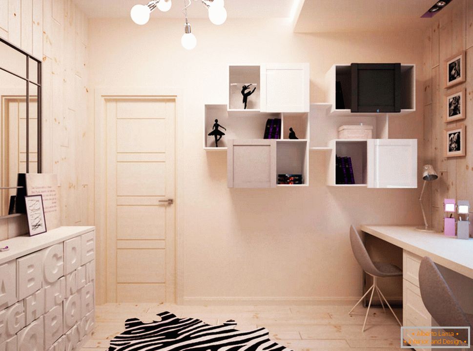 Beautiful design of a small children's room