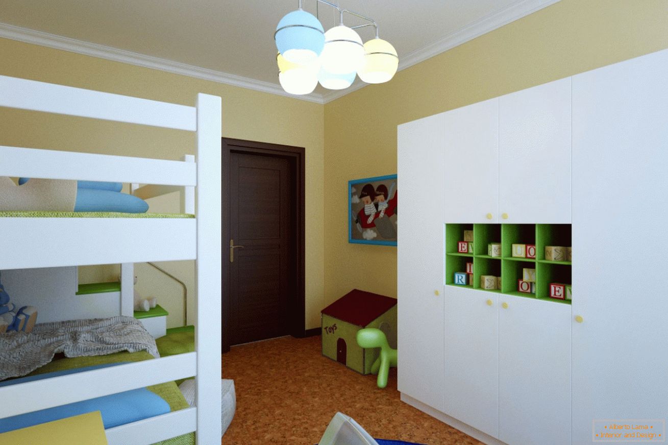 Beautiful design of a small children's room