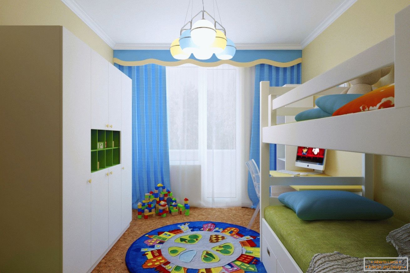 Beautiful design of a small children's room