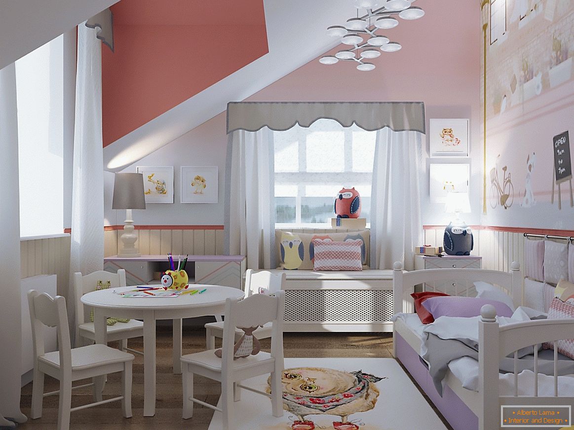 Beautiful design of a small children's room