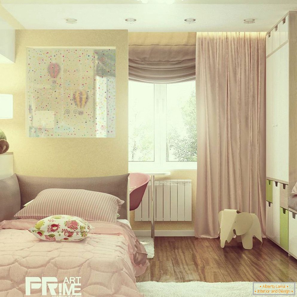 Beautiful design of a small children's room