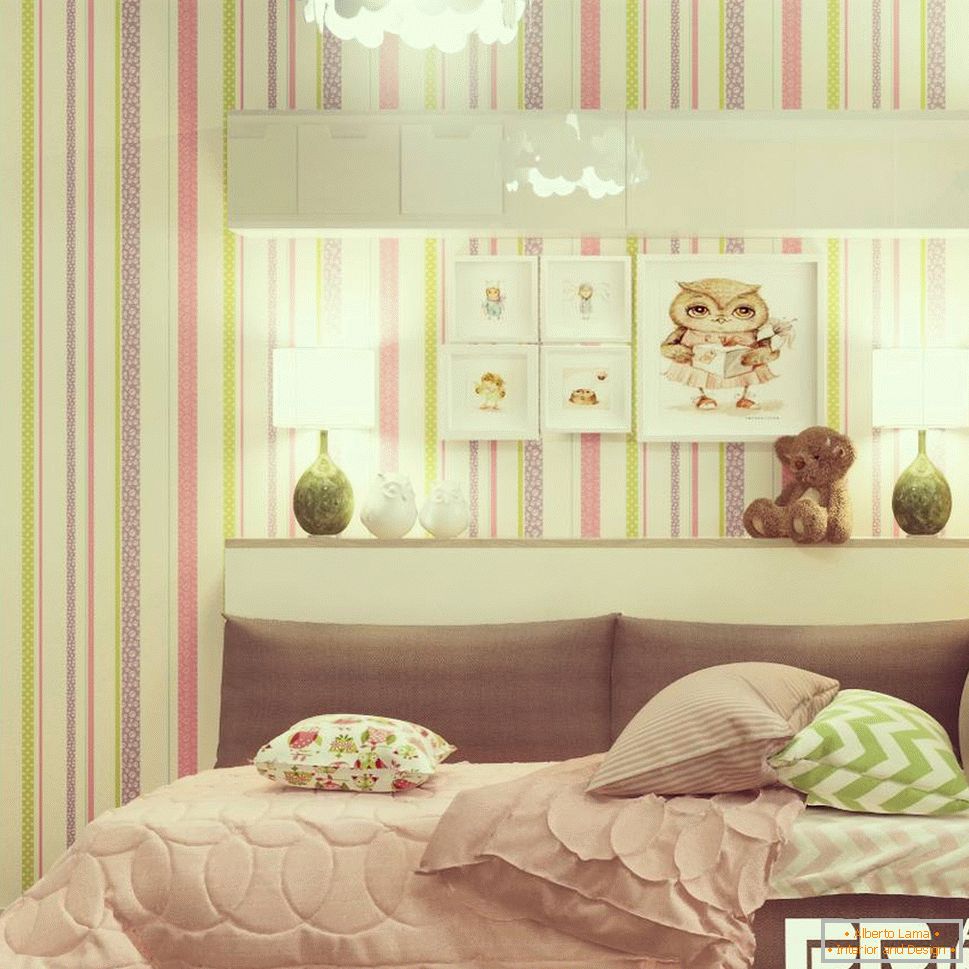 Beautiful design of a small children's room