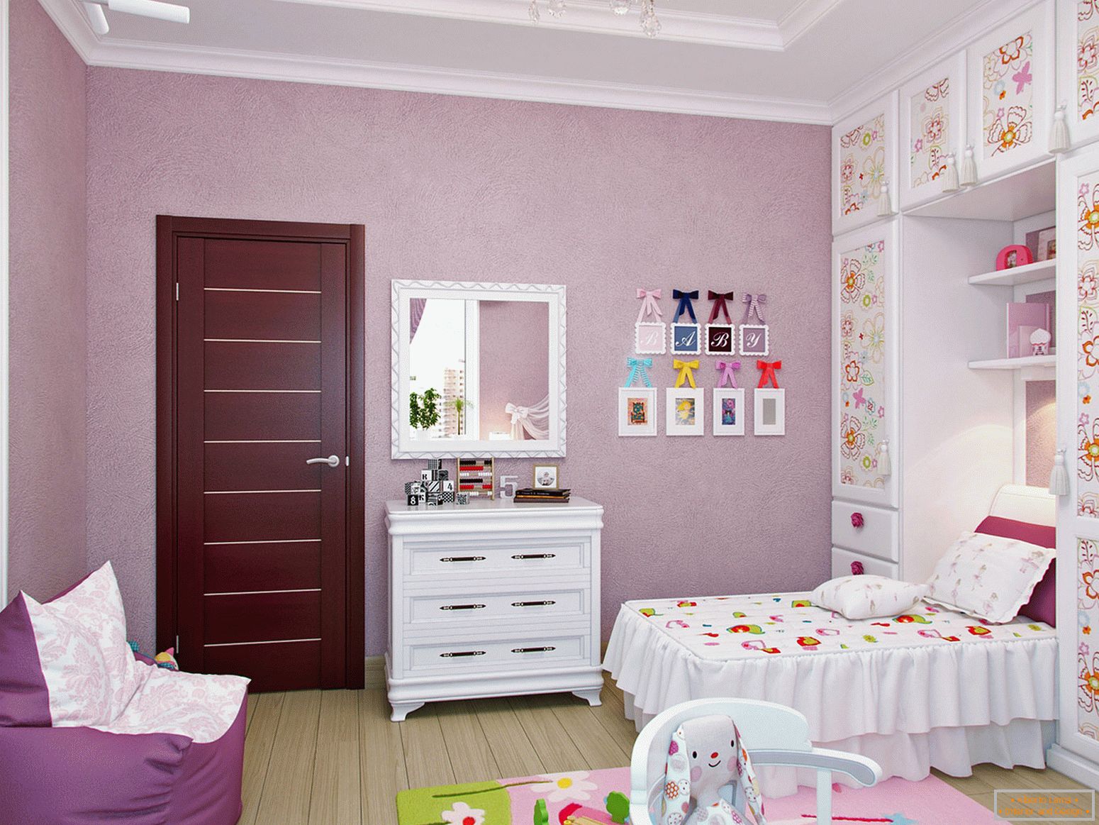 Beautiful design of a small children's room