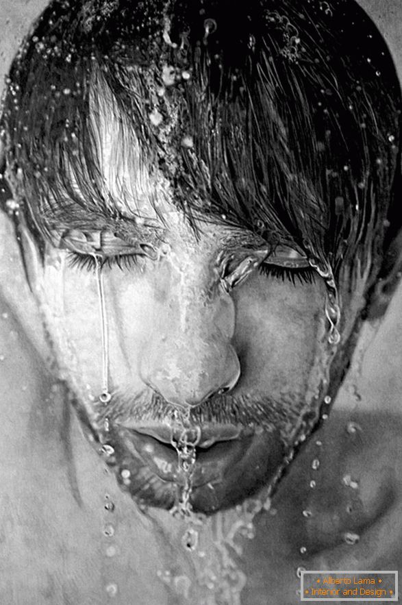 Pencil drawings by Paul Cadden