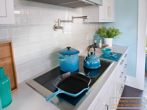 Decoration of countertops kitchen utensils