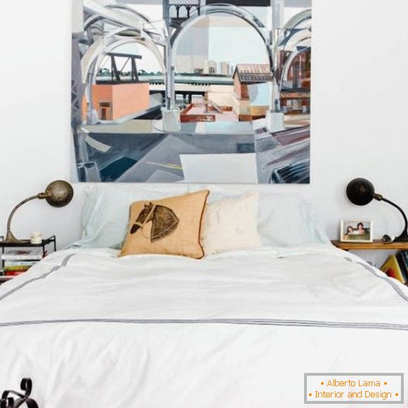 design-bedroom-with-picture-on-the-wall