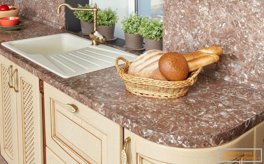 Features of the choice of countertops