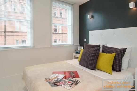 Bedroom in a small apartment in London