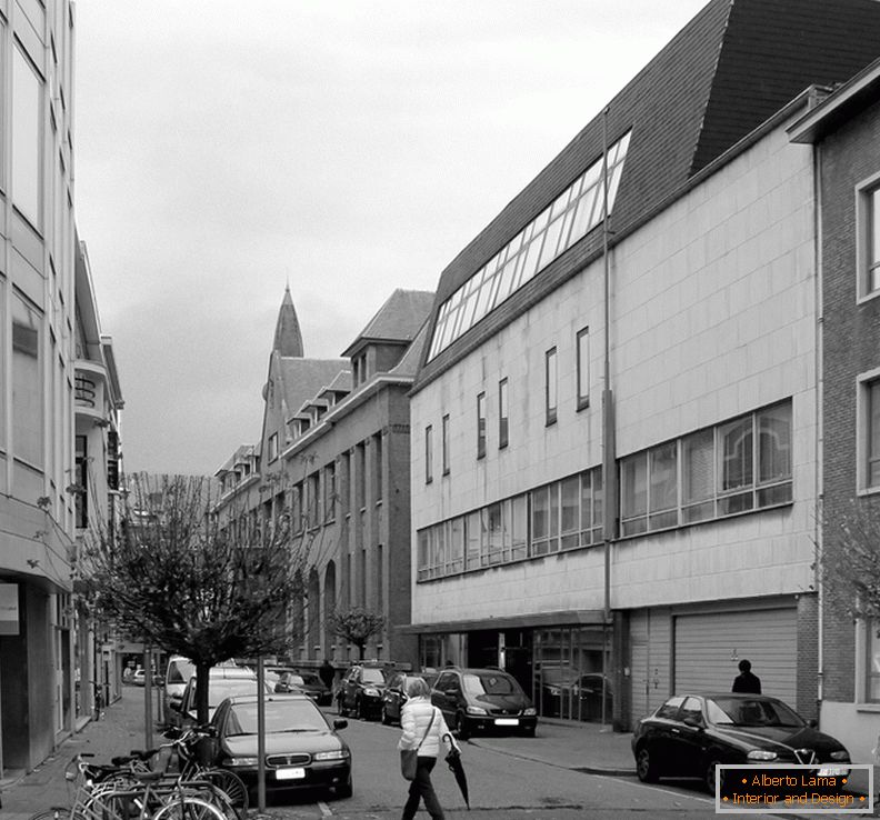 Old facade of the building