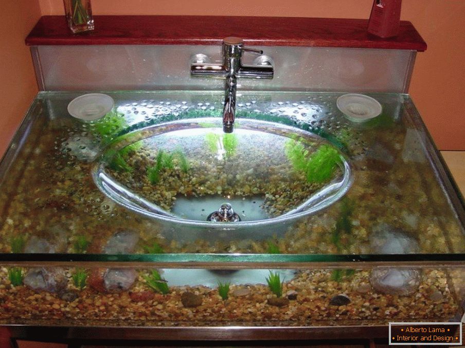 Aquarium-sink