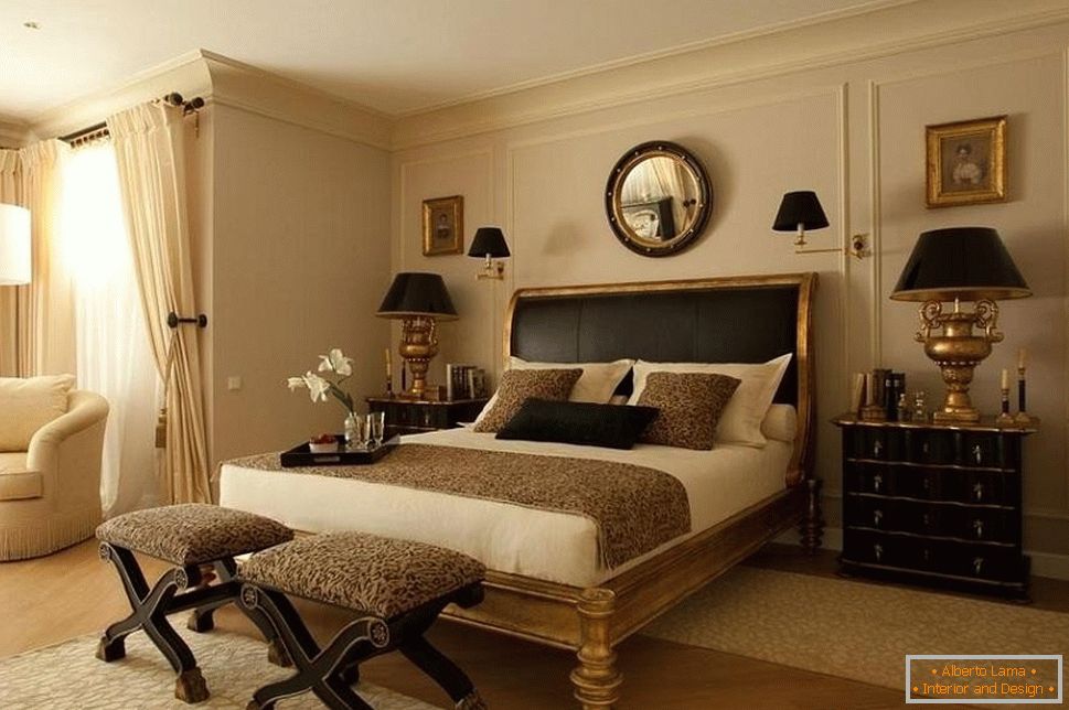 Design of a large bedroom