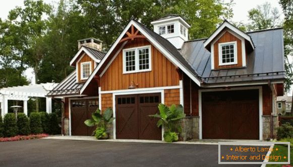 The appearance of an ideal garage