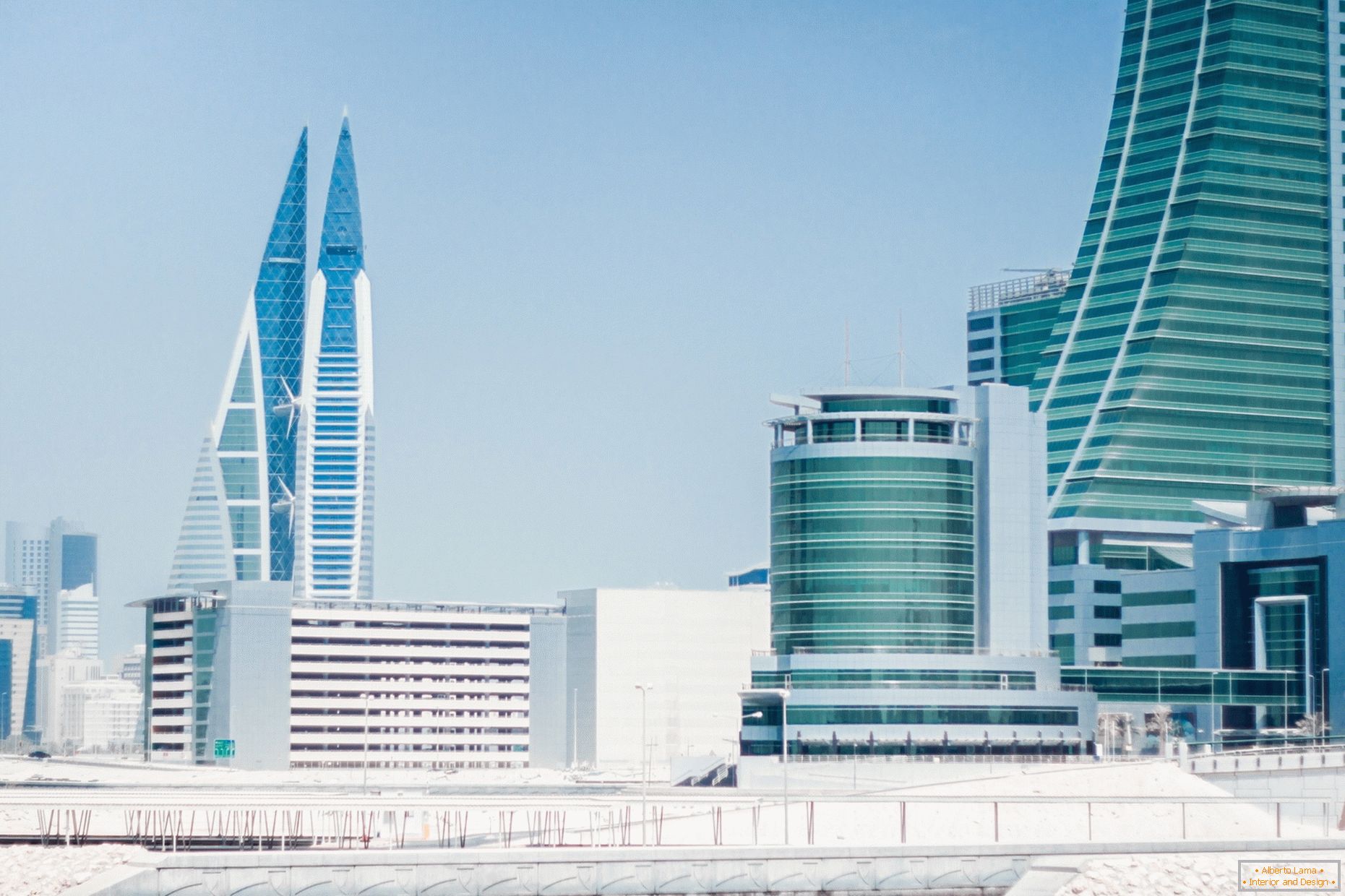 Modern architecture of Bahrain