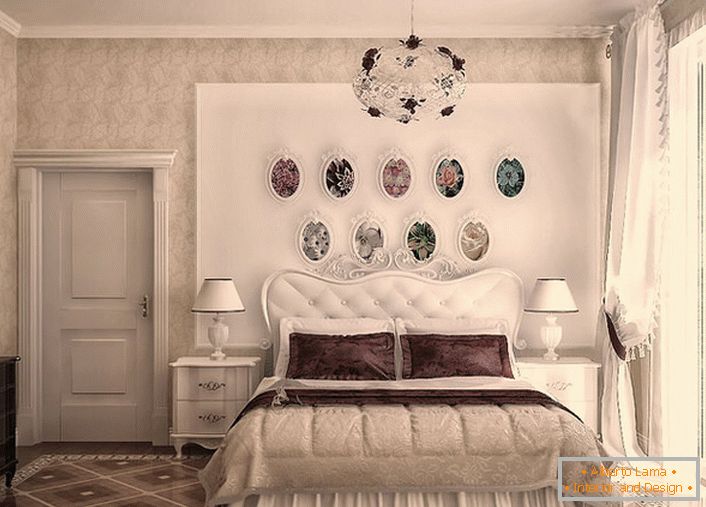 Creative design of the bedroom