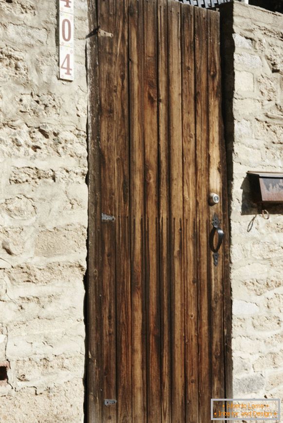 Wooden gate