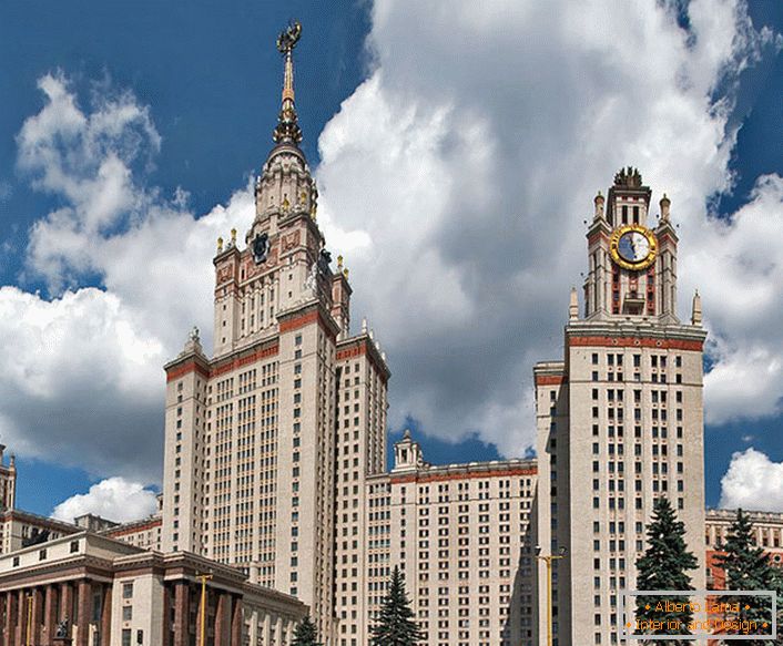 Stalin's Empire became a separate architectural direction.