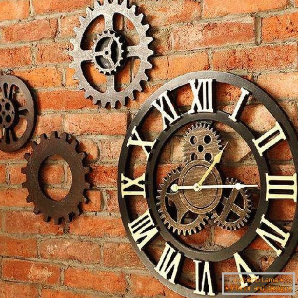 designer wall clock, photo 33