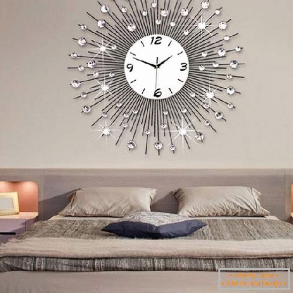 design of wall clocks, photo 55