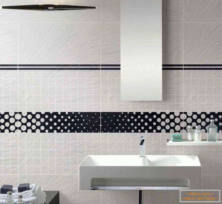 simple-black-and-white-bathroom-tile-for-backsplash-usage