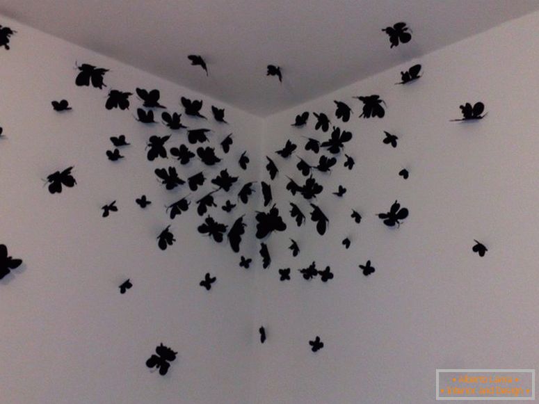 Angle with butterflies