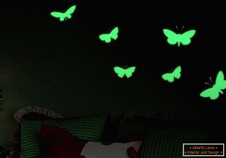 Butterflies over the couch