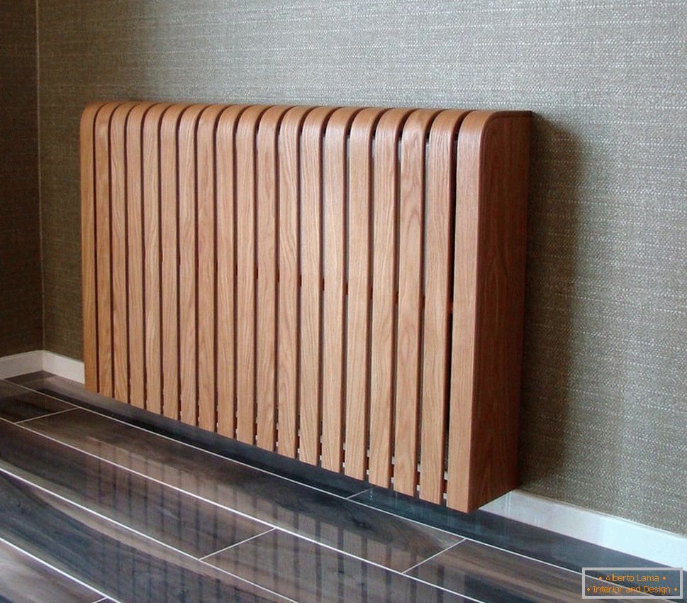 Wooden radiator