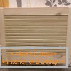 Wooden panel for home battery