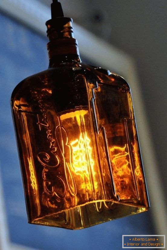 Lamp for a lamp from a bottle
