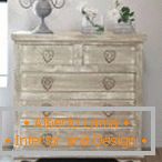 Chest of drawers with hearts