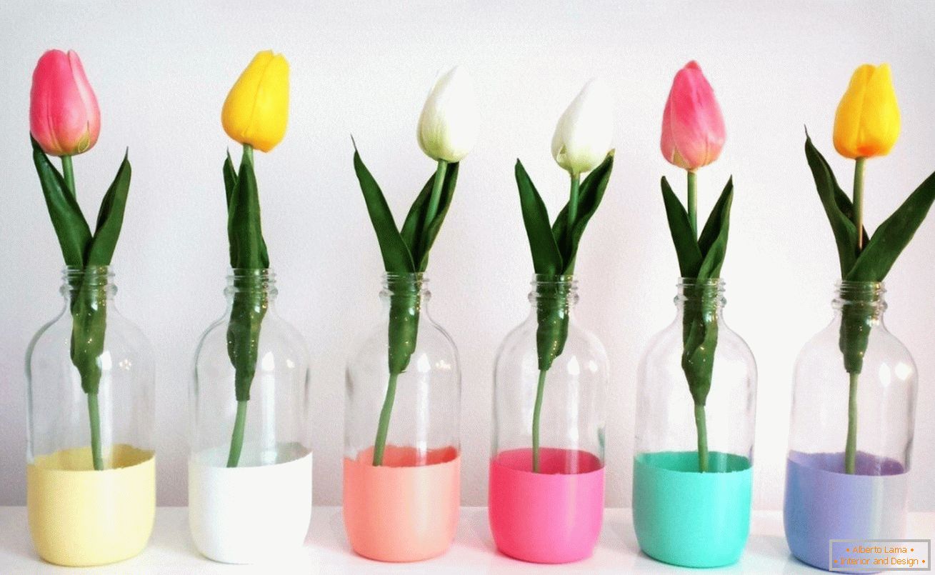 Tulips in a Vase