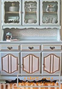 Painted old buffet
