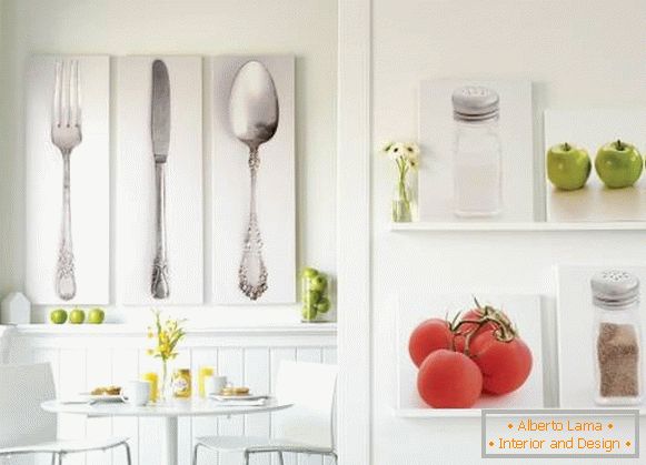 Beautiful wall decor for kitchen