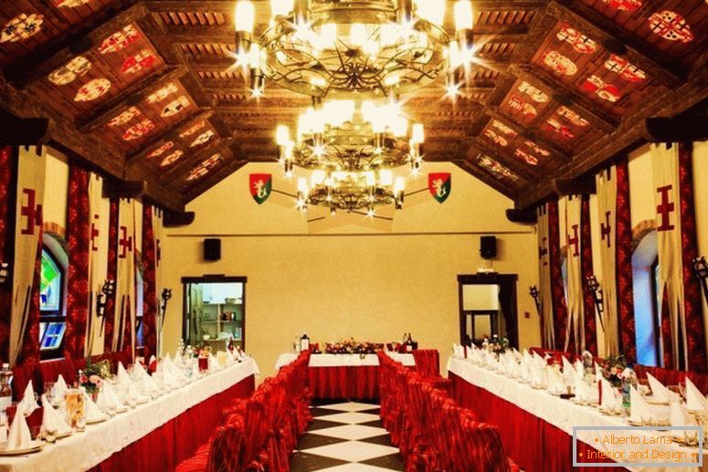 Wedding Hall in the style of the Middle Ages