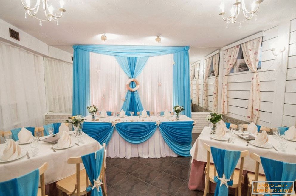Wedding hall in the Mediterranean style
