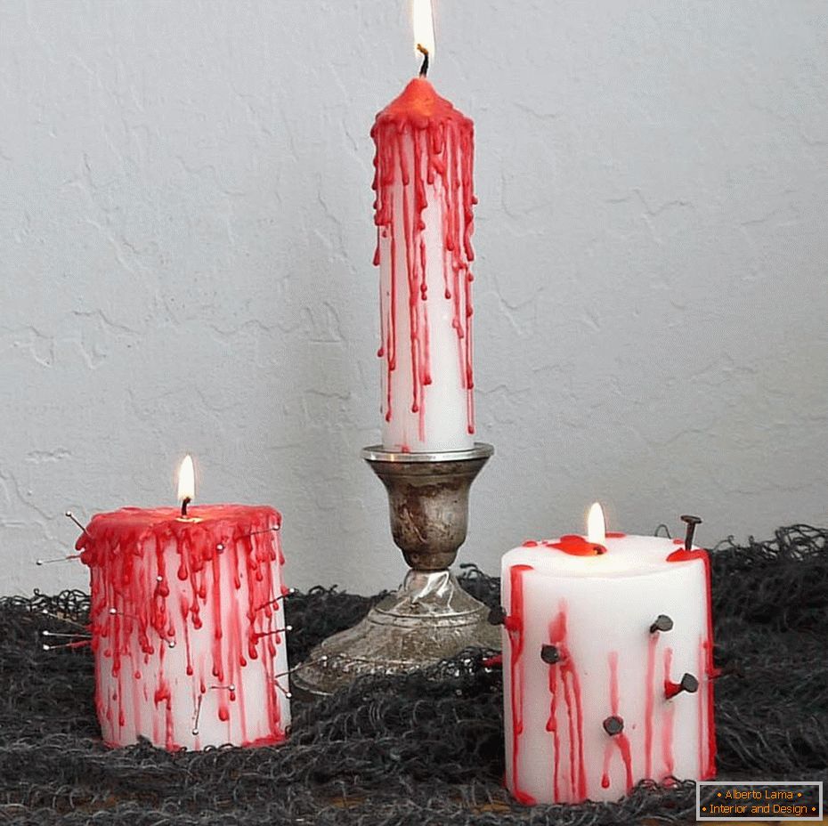Decor for candles на Хэллоуин