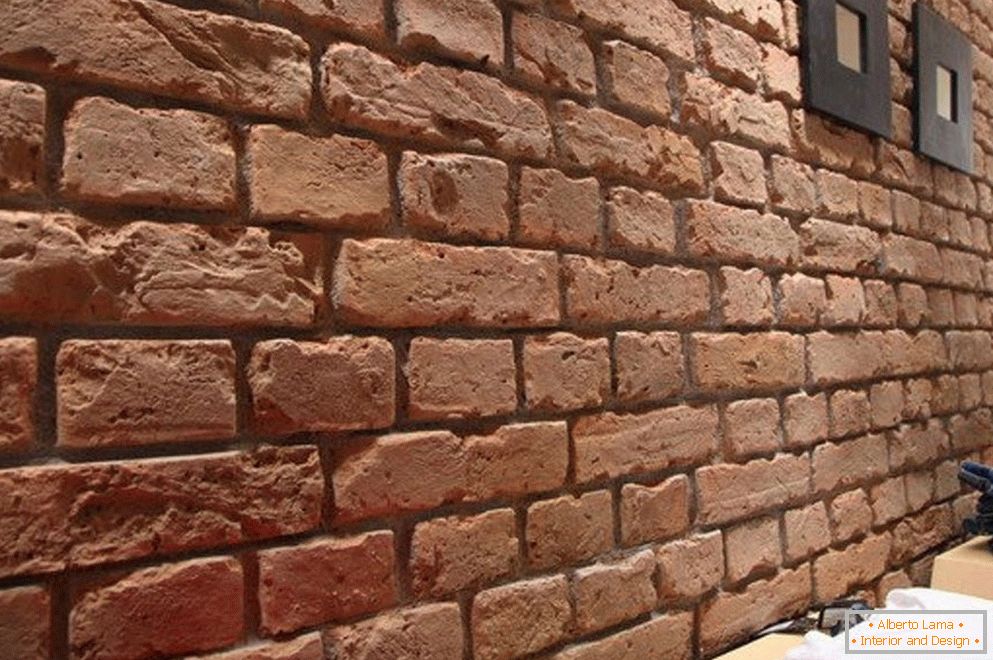 Panels for brick в интерьере