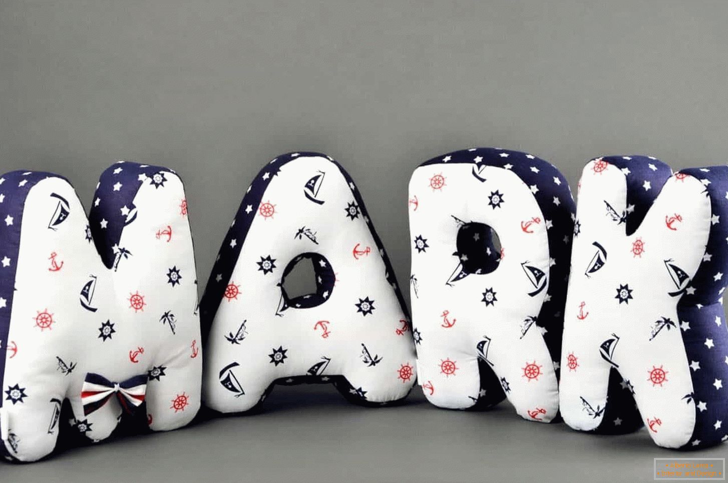 Decorative pillows-буквы 