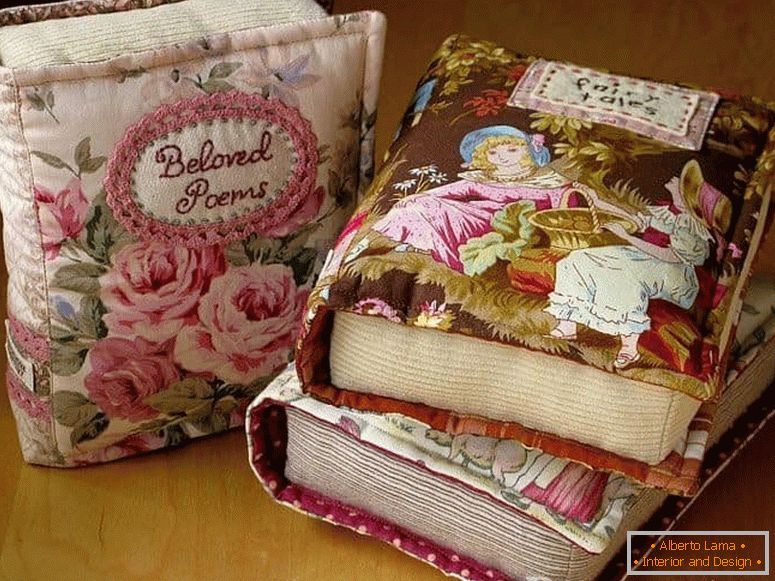 Pillows-books decorative