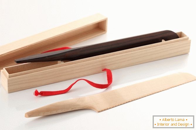 Wooden knives Fusion from design studio PONTI