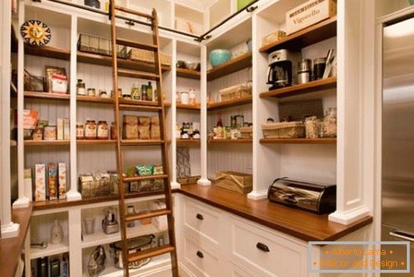 A cozy pantry in the design of a private house
