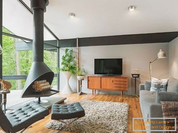 Design of a private home 2016 - interior photo of a living room