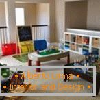 Tables with games in the nursery