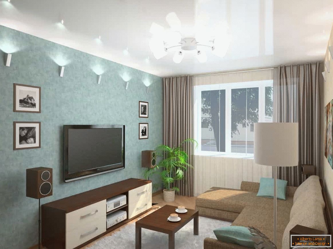 Standard living room design