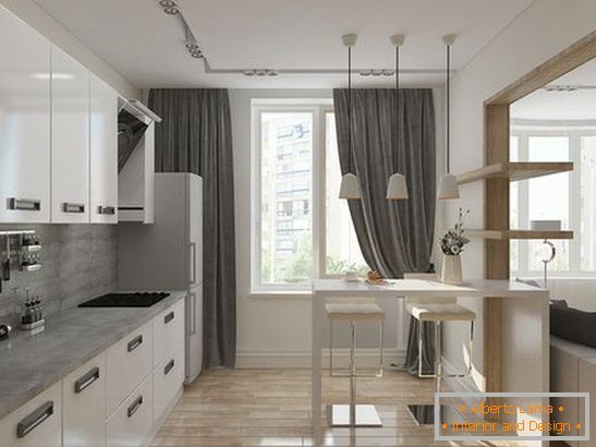 lay-out of a two-room apartment, photo 5