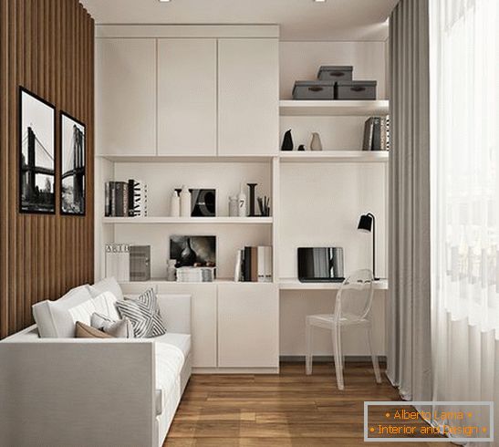 interior design of a two-room apartment, photo 9