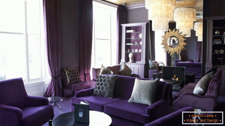 Fashionable-color-combination-for-interior-2016-year-violet-color