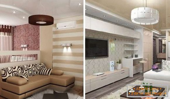 Interior design of a small apartment - the best ideas 2017